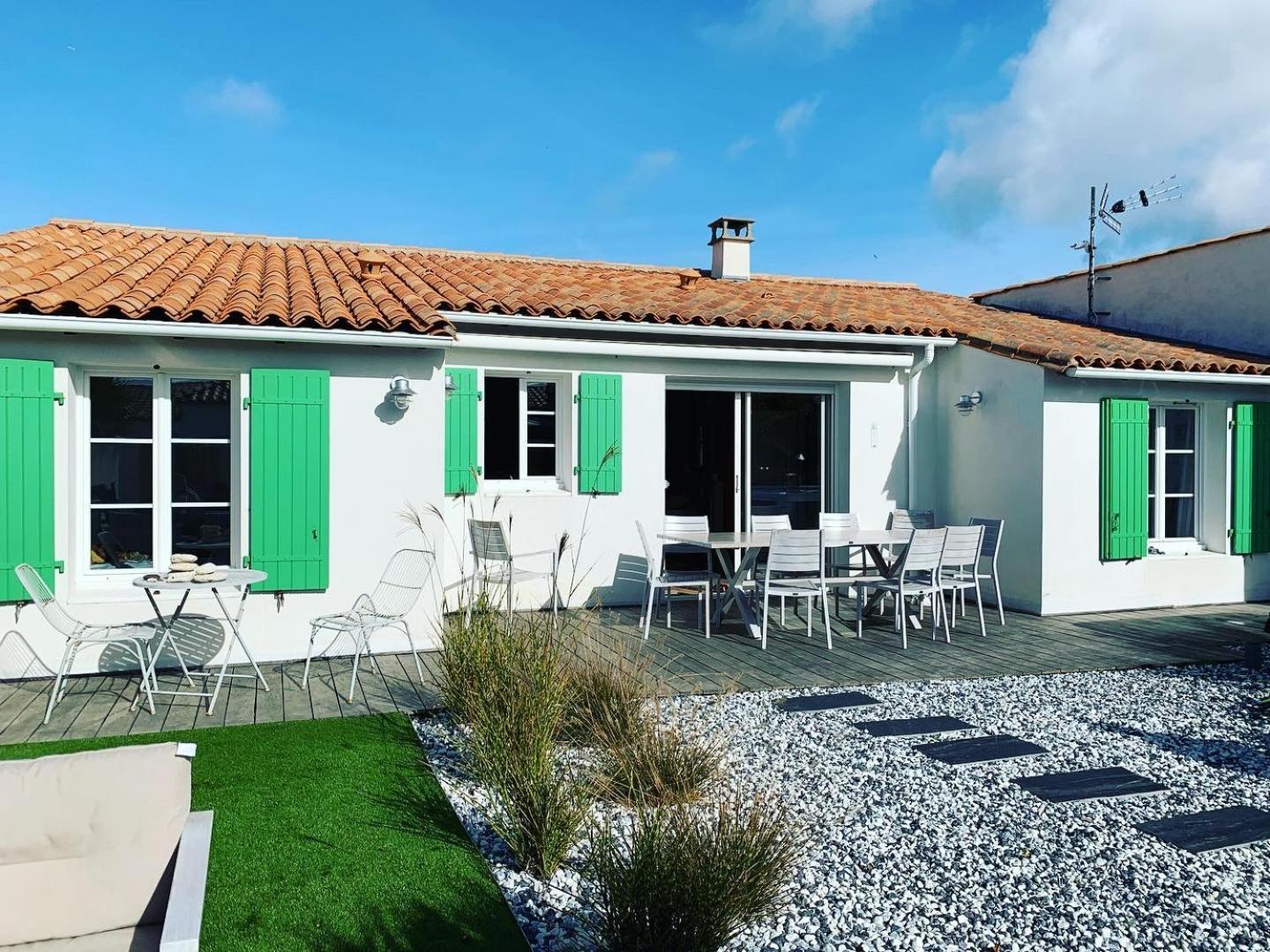 Maison 10/12 Pers A 5 Min Du Phare Des Baleines Saint-Clement-des-Baleines Екстер'єр фото